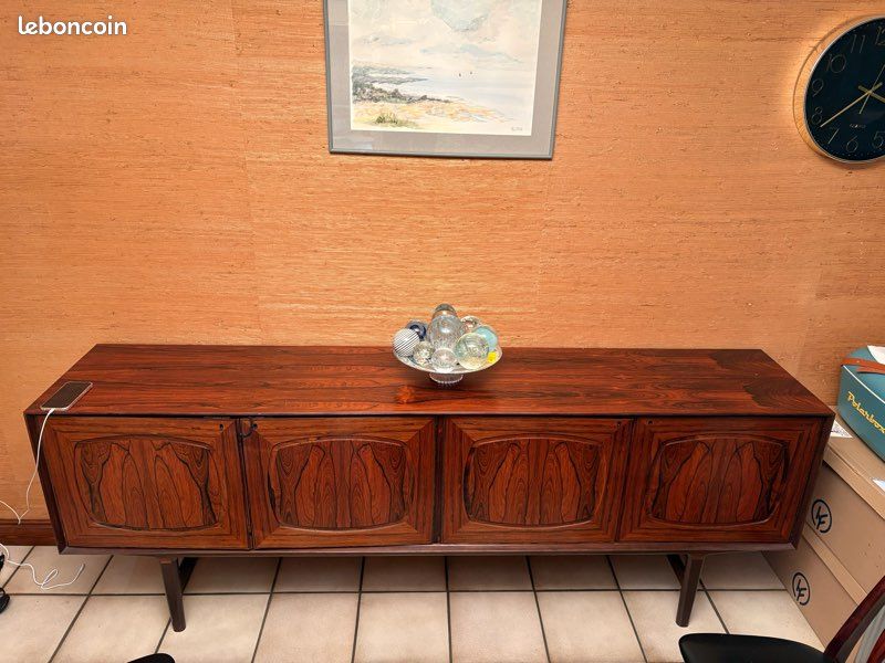 Magnifique enfilade scandinave vintage en palissandre – années 60/70 (image 3)