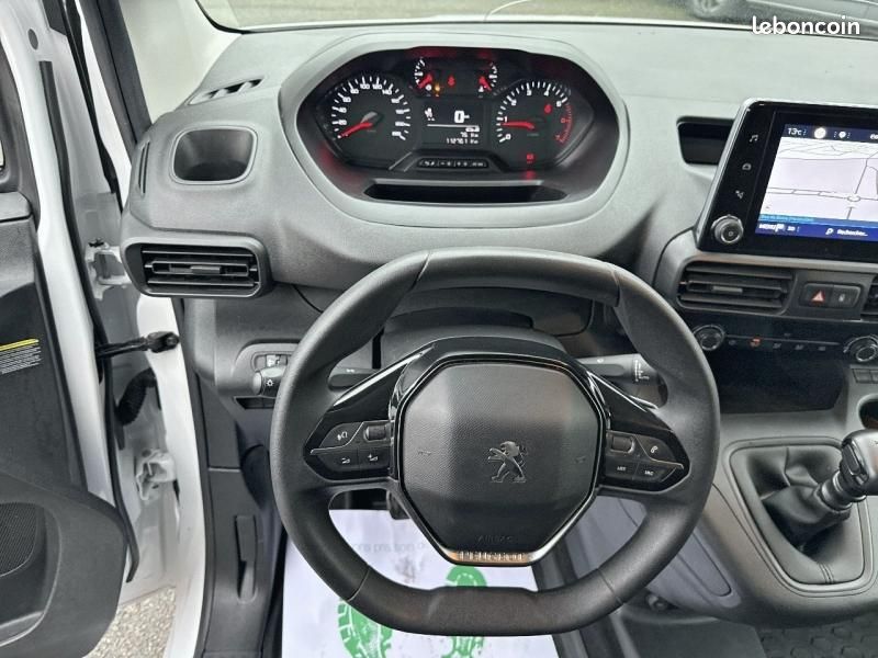 Peugeot Partner M 650kg BlueHDi 100ch S&S Pack Asphalt Connect + Caméra de recul (image 15)