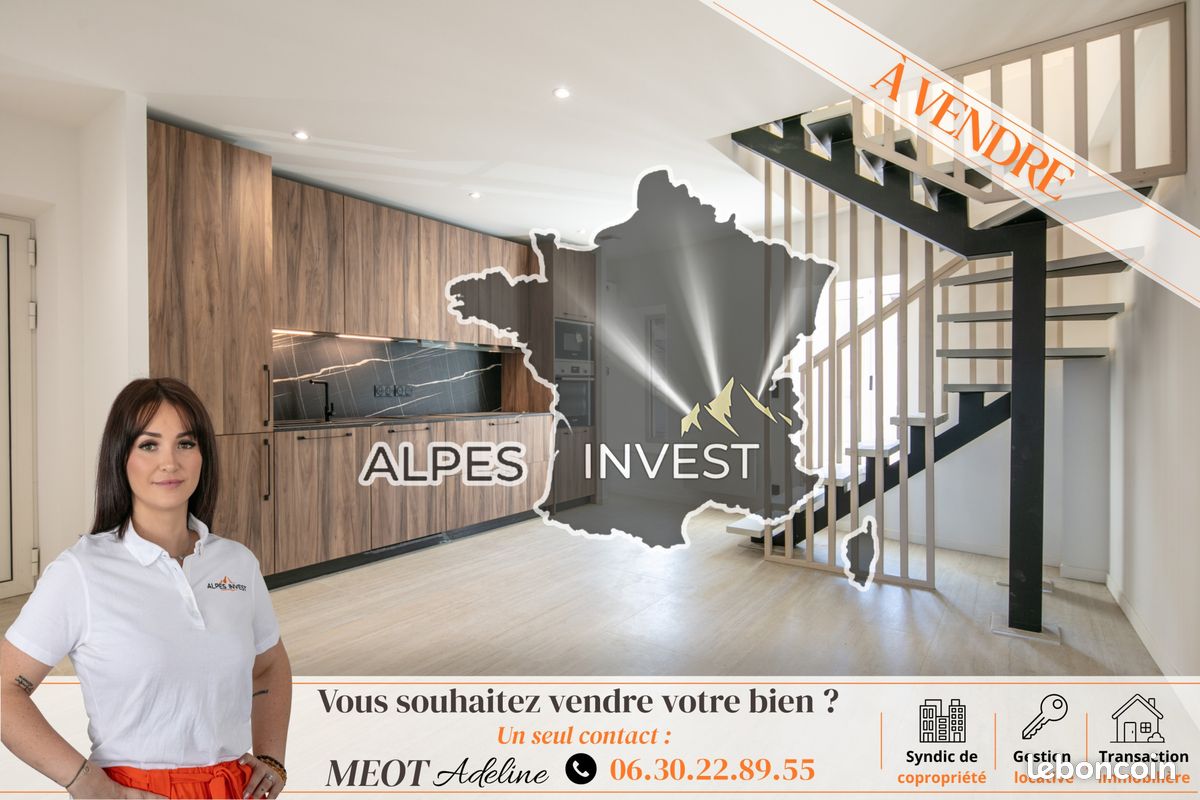 Appartement 2 pièces 48 m² · à Pontcharra · 48 m² · 169 000 €