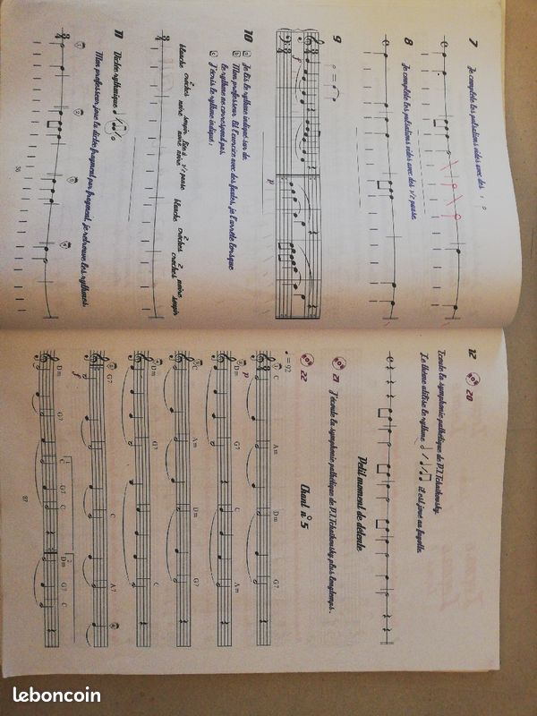 Pro FM débutant (Editions musicales A.B.) - méthode formation musicale, solfège (image 5)