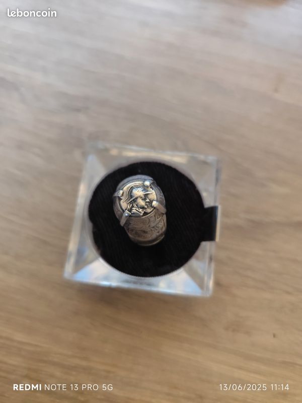 Bague argent conquistador (image 1)