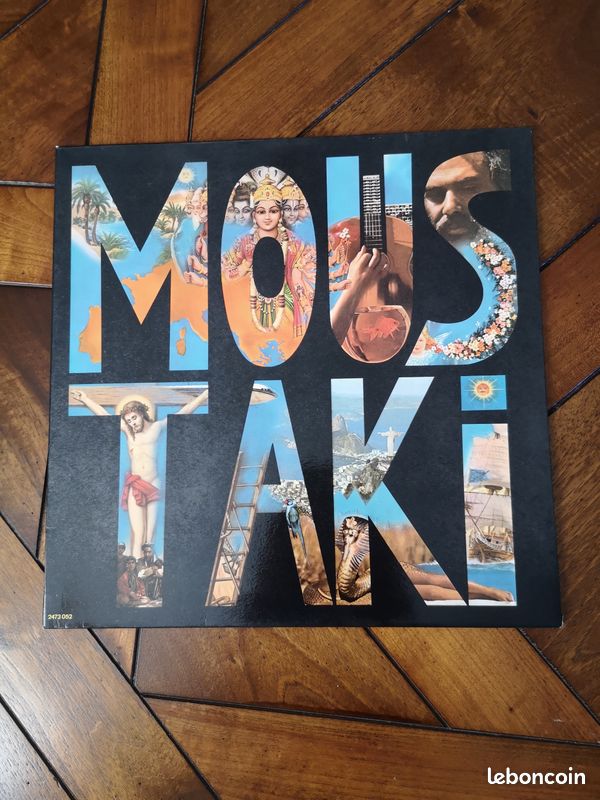 Disque vinyle 33T G. Moustaki (image 1)