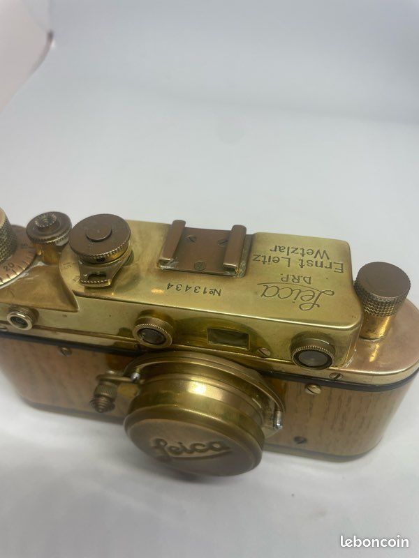 Appareil photo zorki urss ,repro leica vintage gainage bois (image 8)