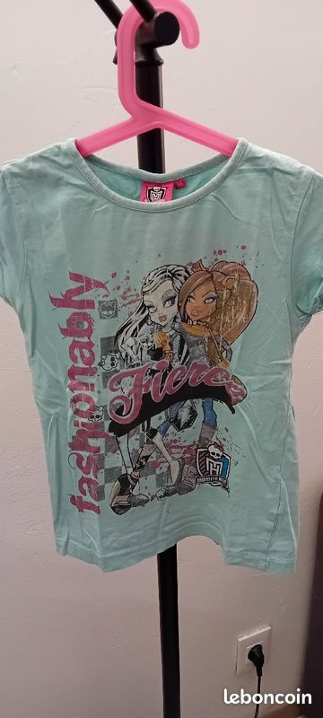 T-shirt 8 ans Monster high (image 1)