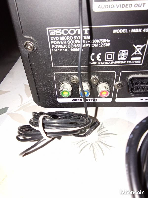 Mini-chaines HiFi stéréo monobloc tout-en-un et connectée (3