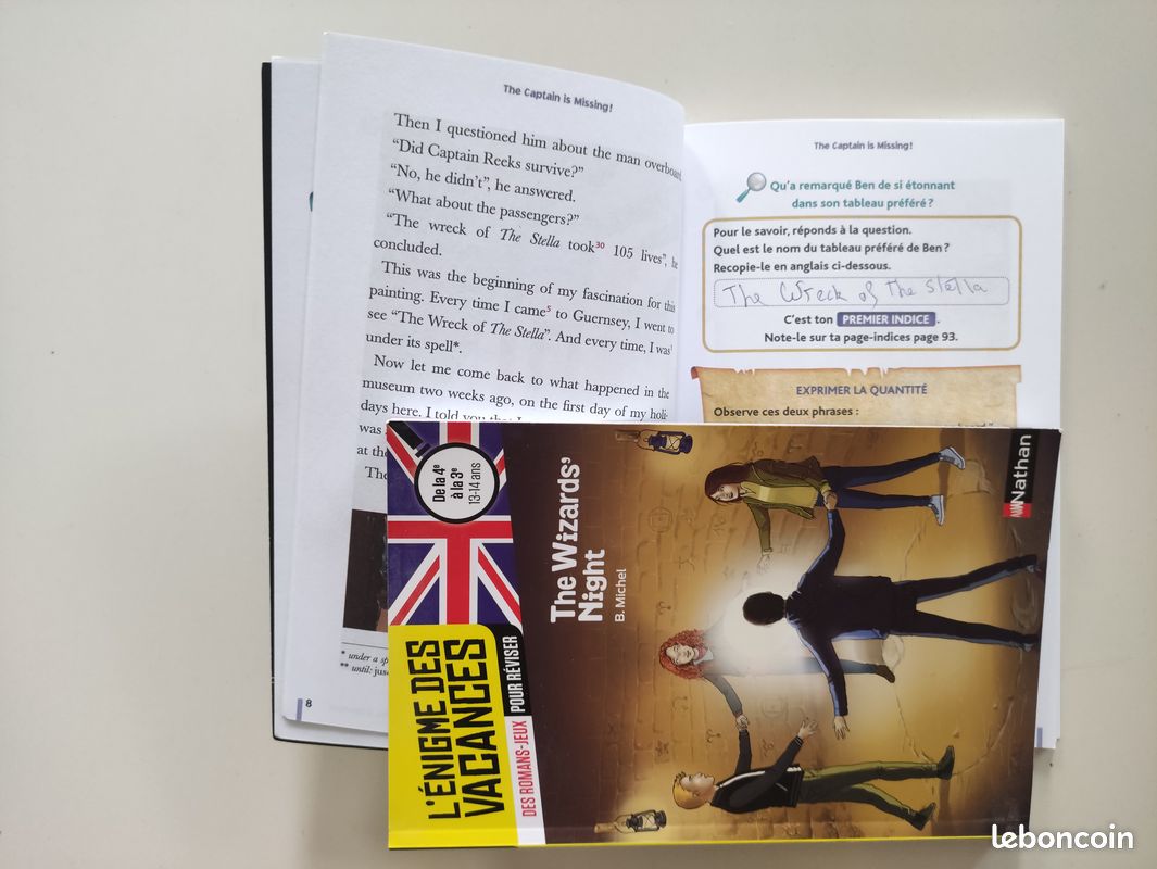 3 livres Anglais et Français (image 4)