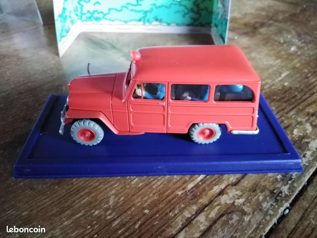 Voiture TINTIN - L'affaire Tournesol - Moulinsart N°57 - Willys overland - TBE (image 4)