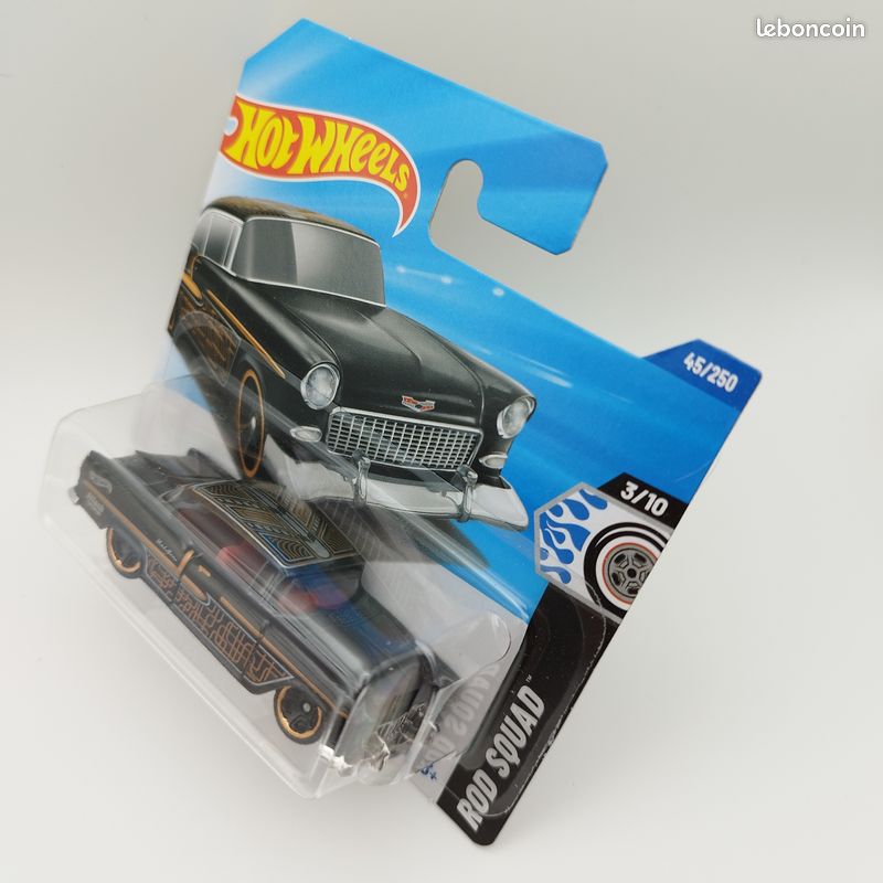 Hot Wheels 1/64 Chevy ’55 Bel Air – Rod Squad - Mainline 2025 - Neuf (image 7)