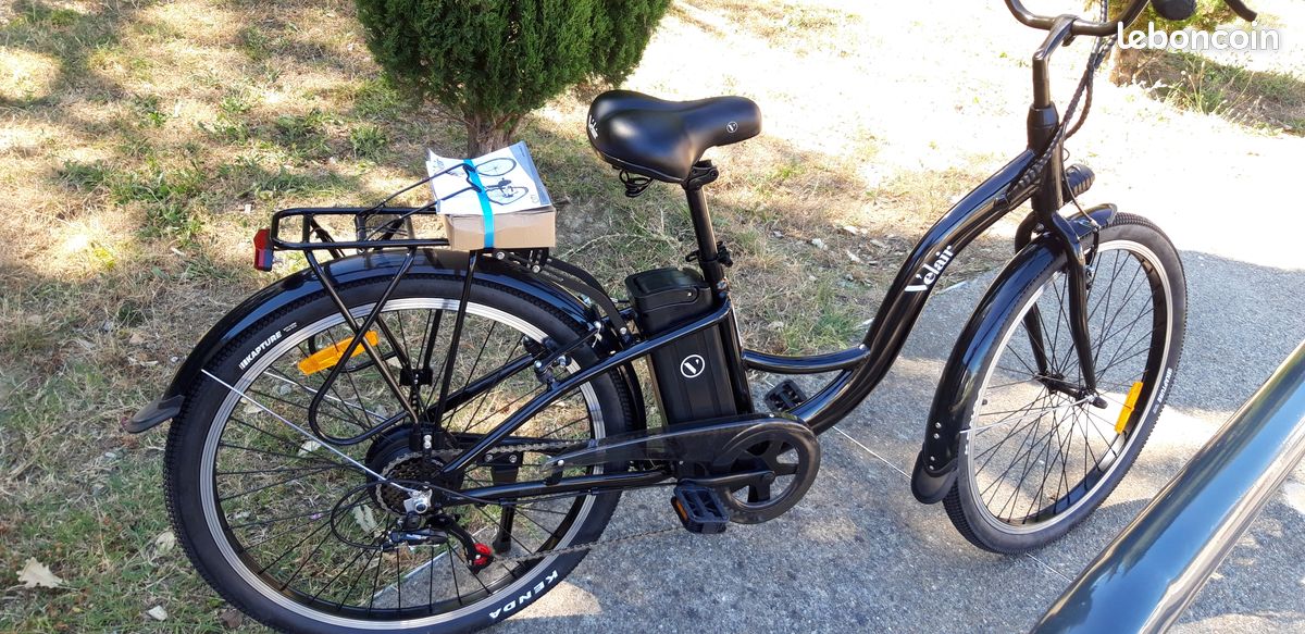 Vélo électrique Pliant DYU - 14 Pouces, 360W, 25 Km/h - Noir - Pratiquement Neuf
