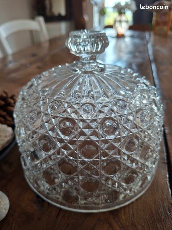 Cloche à fromages en verre taillé - L'atelier Belle Lurette, Rénovation