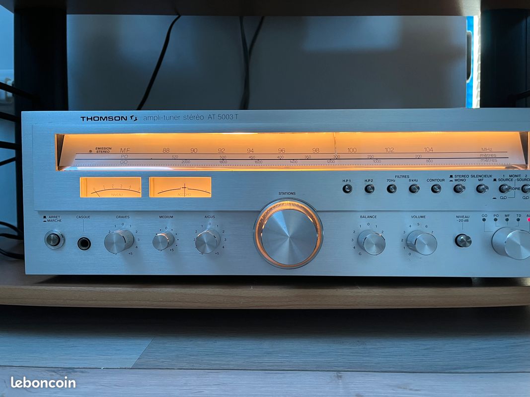 Ampli-tuner Vintage Continental Edition AT 9726 - Pour Restauration / Pièces Détachées