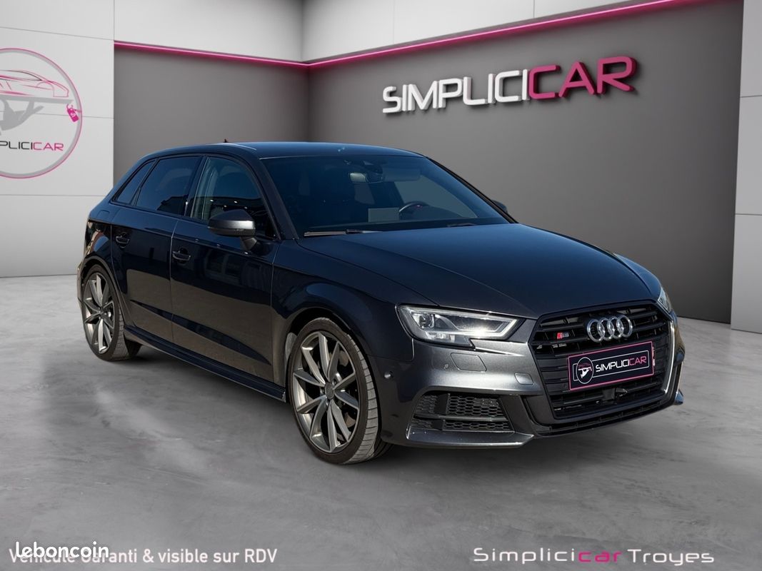 AUDI S3 2.0 TFSI 310 S TRONIC 310Ch Garantie 12 mois (image 1)