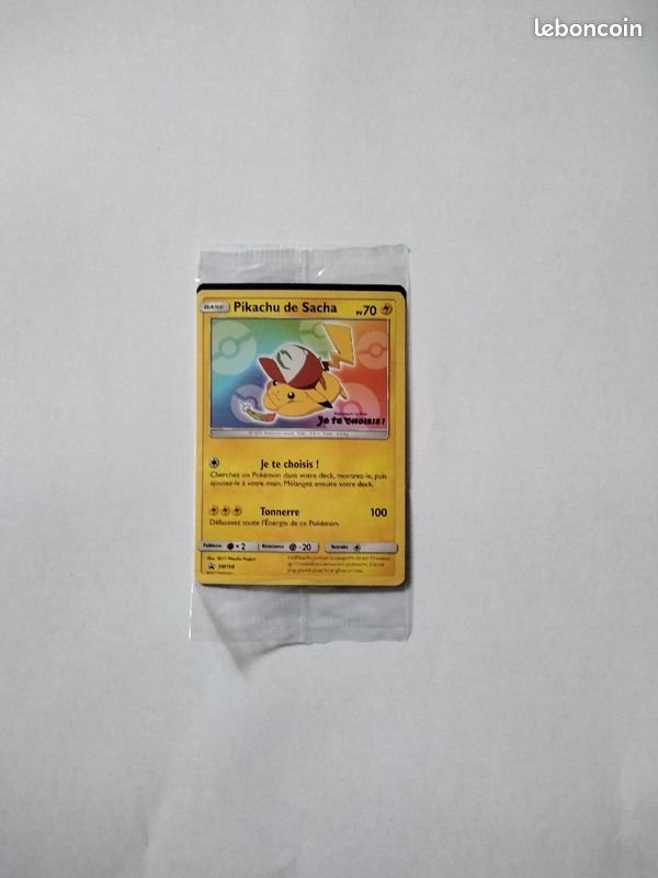 Carte pokemon pikachu sous blister (image 1)