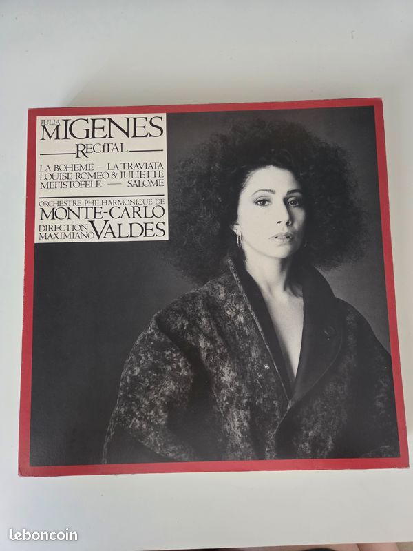 Vinyle Julia Migenes, Orchestre Philharmonique De Monte-Carlo, Maximiano Valdés - Julia Migenes Recital (image 1)