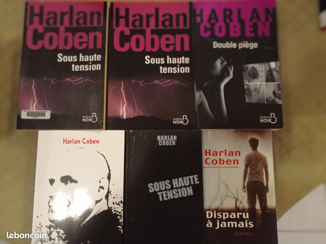 Lot de 6 livres de Harlan COBEN (image 1)