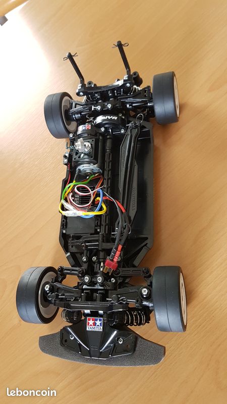 Ford escort cosworth wrc 1/10 rc tamiya drift tt02 neuve jamais