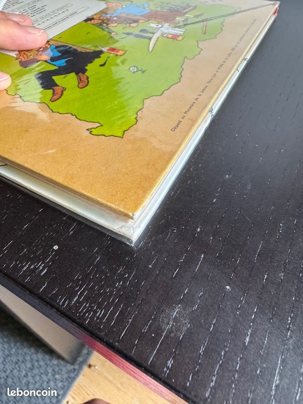 Hergé : Tintin au Tibet en édition originale française de 1960 à 4ème
