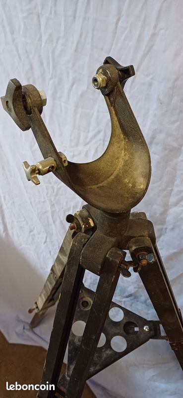 Ancien Trepied Photo Photographique Stabilo Duotar Contessa Nettel