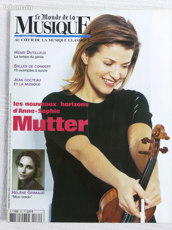 Le Monde de la Musique n° 281 Novembre 2003 (image 1)