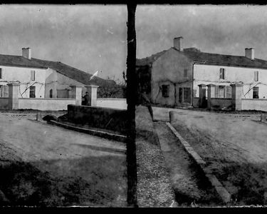 PHOTO VINTAGE CHINE Plaque Stéréoscopique 6x13 EUR 30,00 - FR