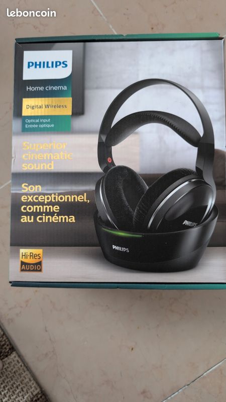 Casque tv Philips shd8850 (image 3)