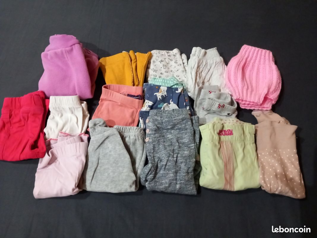 Lot pantalons leggins 3 mois (image 1)