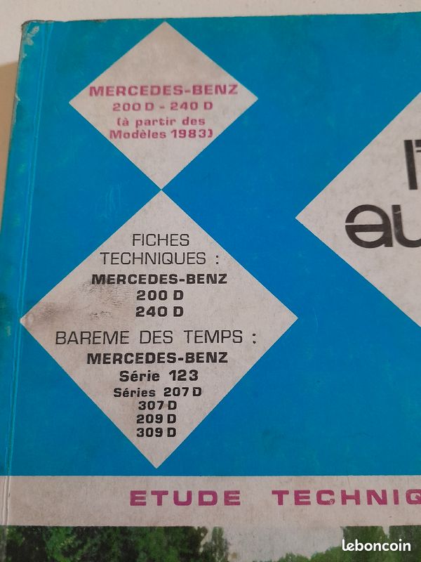 MERCEDES BENZ 200 240 D - REVUE AUTOMOBILE L' EXPERT n° 193 (image 2)
