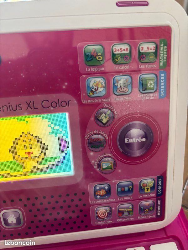 Ordi-tablette Genius XL Color VTech - Rose (image 7)