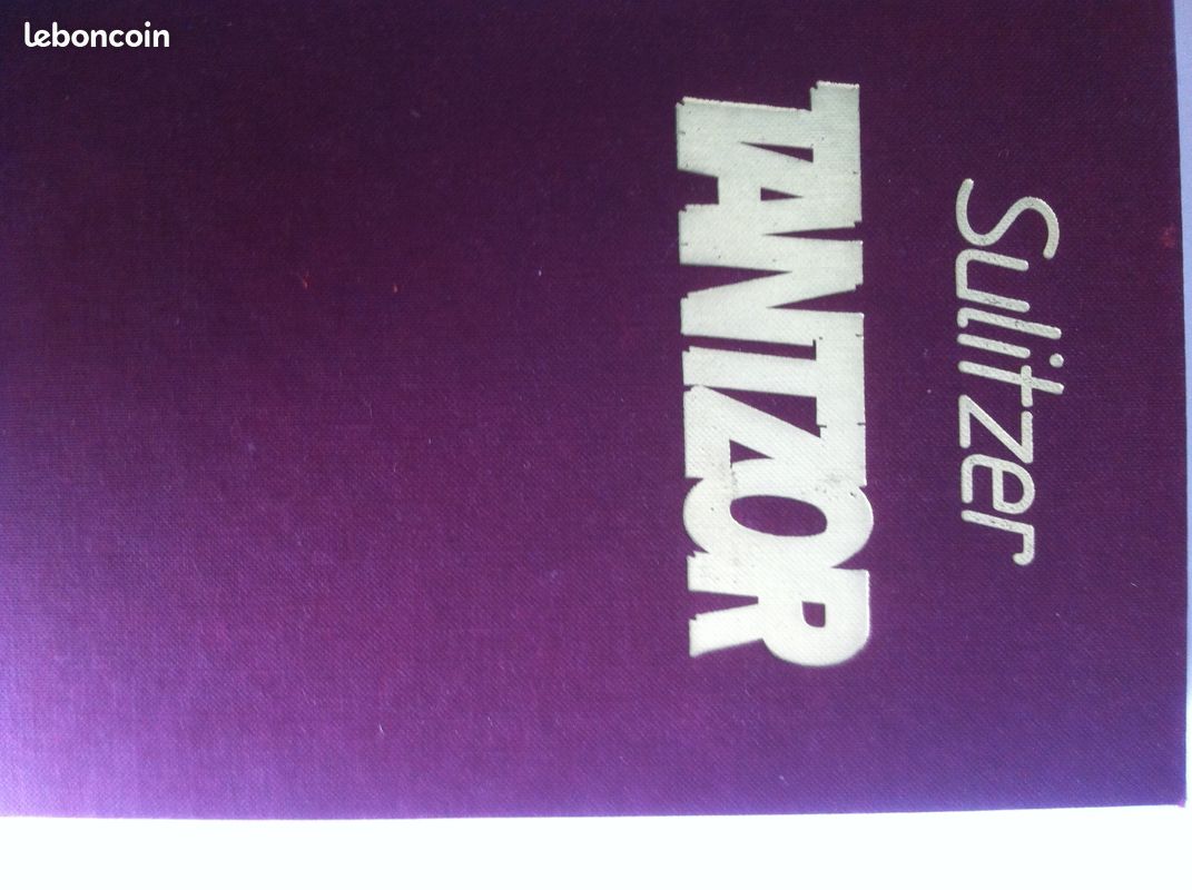 Tantzor Paul Loup Sulitzer livre broché (image 1)