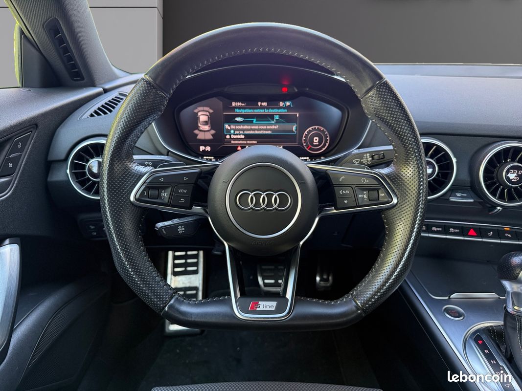 AUDI TT III COUPE 1.8 TFSI 180 S TRONIC 180Ch Entretien Audi Complet CarPlay Virtual Cockpit Garantie 12 mois (image 13)