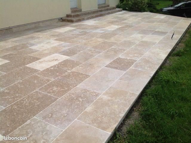 âš travertin interieur ( colle et joint offert ) <<= (image 4)