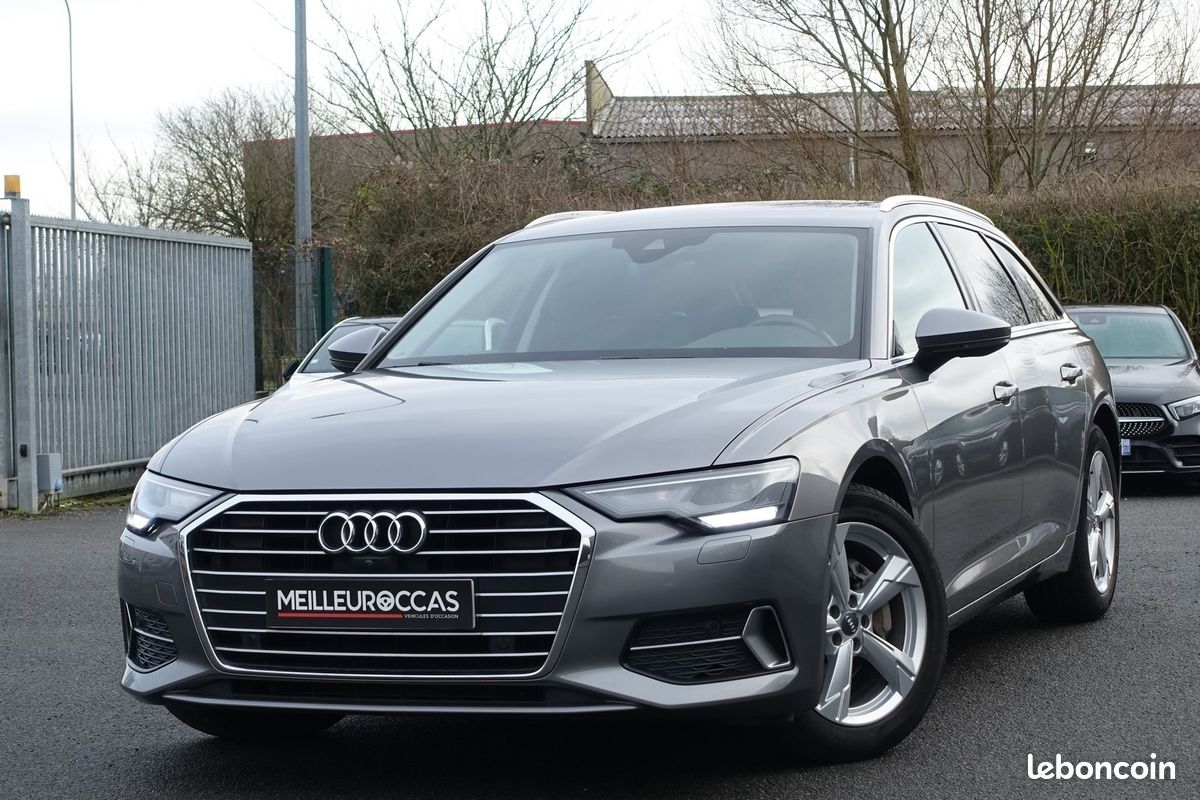 A6 Avant 35 Tdi Mhev S-Tronic 163ch 102600kms Virtual cockpit/Cuir sport élec chauffant/Grd Gps Europe/Caméra 3D/Accès confort/Carplay/Attelage/1*Main/Gtie 12 mois (image 1)