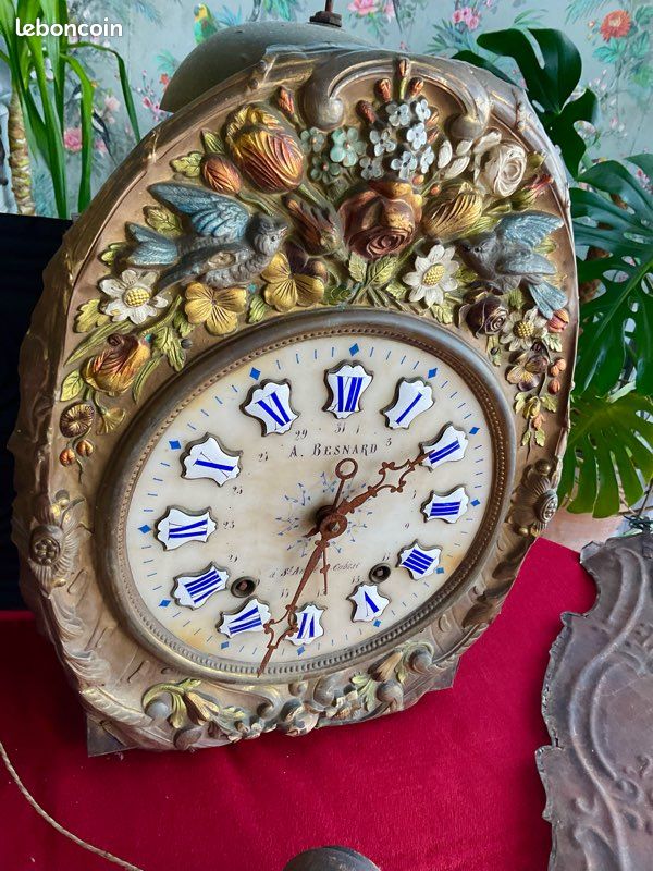 Ancien mécanisme horloge comtoise Antiquités