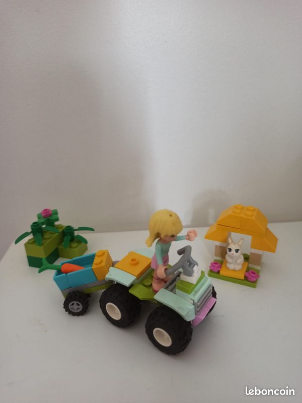 Stéphanie + quad + lapin lego Friends No 3935 (image 2)