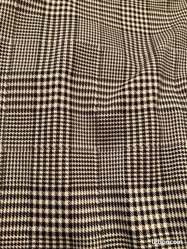 Pantalon prince de galle noir et blanc (image 2)