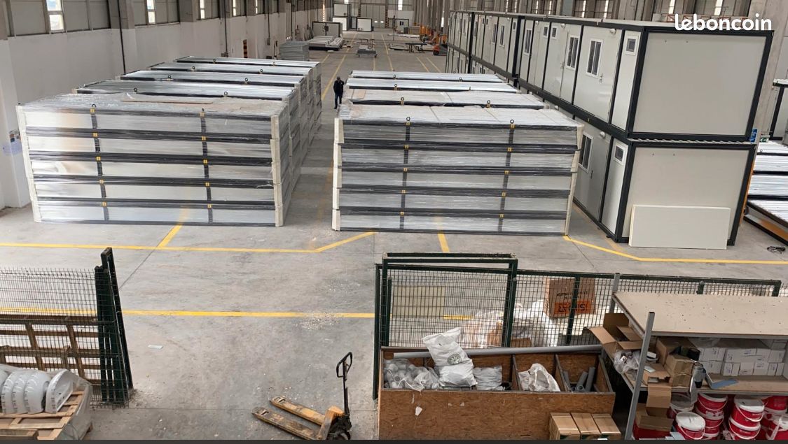 Bungalow préfabriqué container bâtiment modulaire prix imbattable en stock livraison dans Paris (image 4)