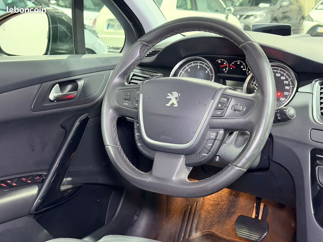 Peugeot 508 SW 2.0 hdi 180 ch eat 6 allure / toit panoramique / gps / clim auto / sieges electriques / garantie (image 8)