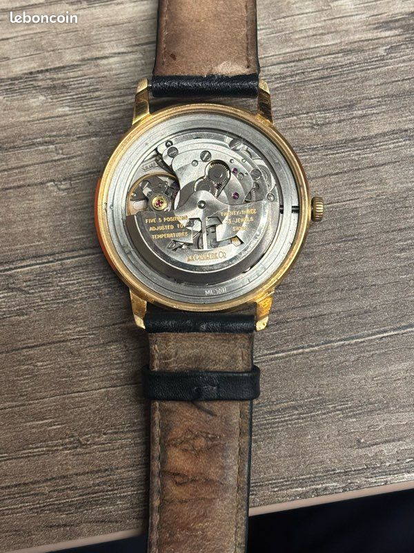 Montre Jaeger lecoultre geomatic Or jaune 18k (image 2)
