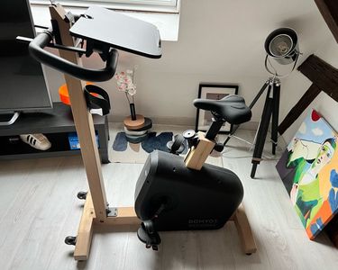 Woodbike Exercise Bikes At Decathlon Velo Appartement Design Bois