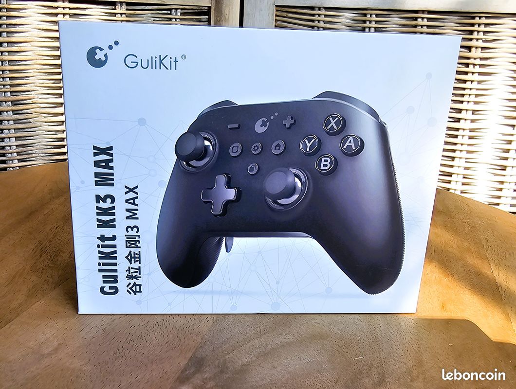 Manette Gulikit KK3 MAX neuve scellée – Switch / PC / Steam Deck / Android / iOS (image 1)