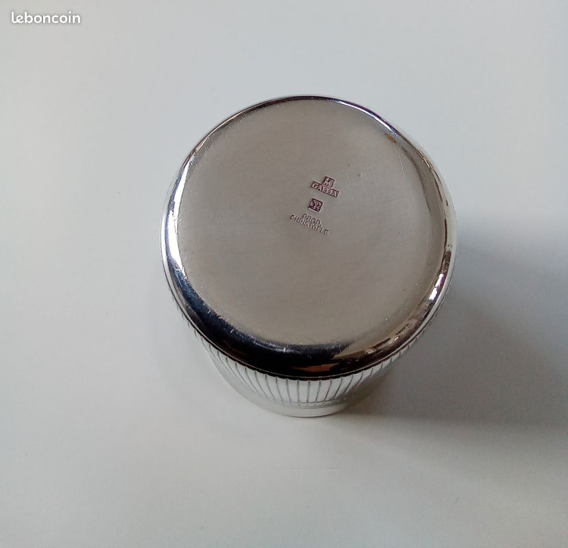 Timbale Christofle Malmaison - Argent Massif - Non Gravée - Neuf (sans écrin)