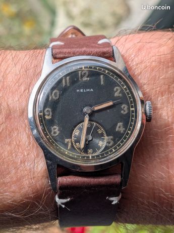 Montre Vintage Glycine Mécanique Suisse - Mouvement FHF 974 - Années 70 - Fonctionne