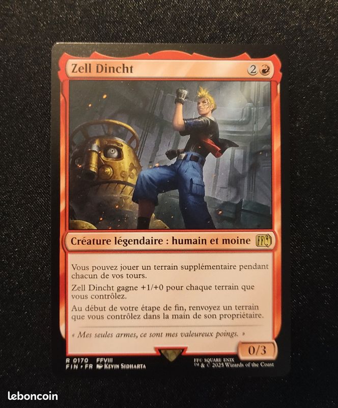 Mtg srie final fantasy : Zell Dincht , R170 - Jeux & Jouets Mtg srie final fantasy : Zell Dincht , R170 - Jeux & Jouets
