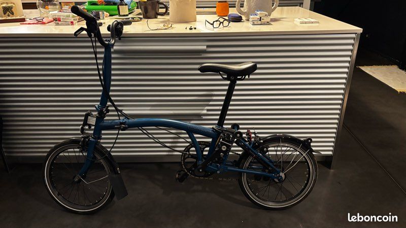 Sacoche De Selle Brompton Lagoon – Bleue, Neuve (EAN 804074008029)