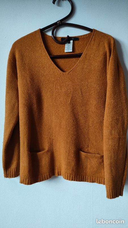 Pull col V La Fée Maraboutée Vêtements