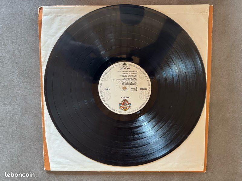 Lot de 4 vinyles rock/pop vintage – The Beatles, Asia, America et Madmoiz-L (image 12)