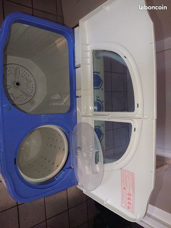 Mini Machine à Laver et à Essorer Tectake - Parfait pour les vacances et les petits espaces (image 8)