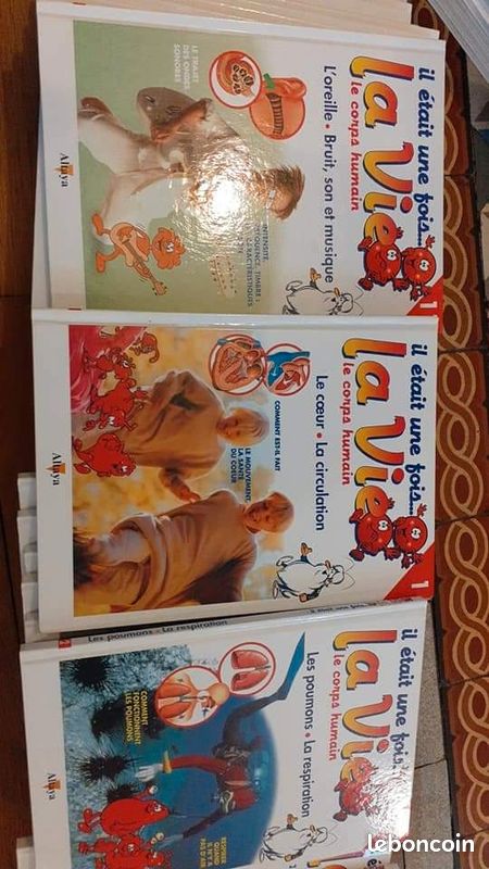 Numéros 1 à 26 des livres "il était une fois la vie" (image 2)