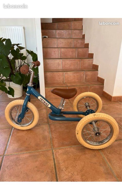 Trybike draisienne tricycle 2-en-1 vintage roues Vélos