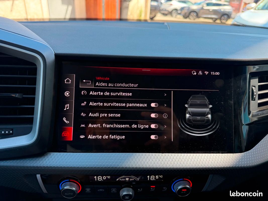 AUDI A1 SPORTBACK 30 1.0 TFSI 12V S-Tronic7 116 cv AVANCED / CAMERA / CARPLAY (image 24)